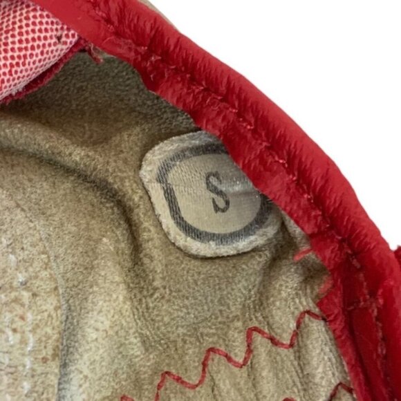 Adidas Red & White Batting Gloves Baseball Or Softball Youth Small - Picture 4 of 4